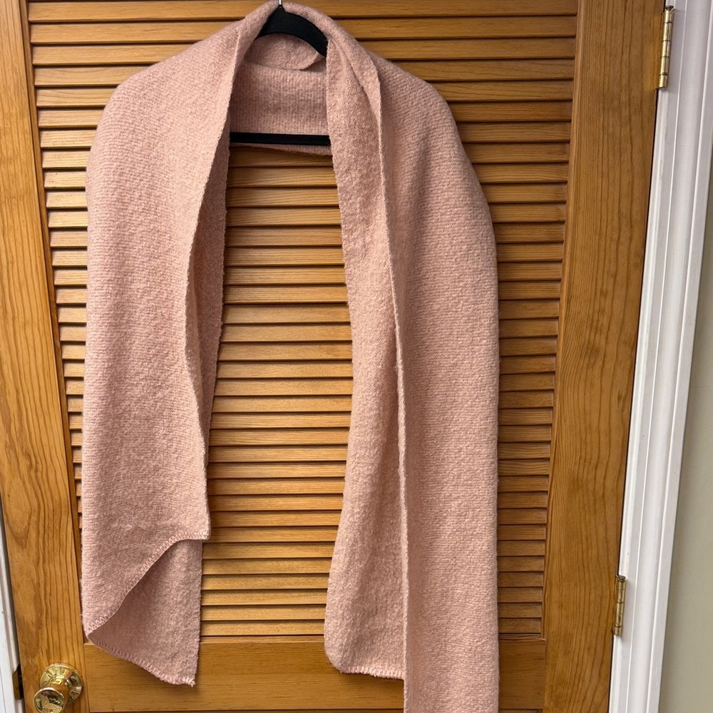 Elegant Blush Pink Scarf